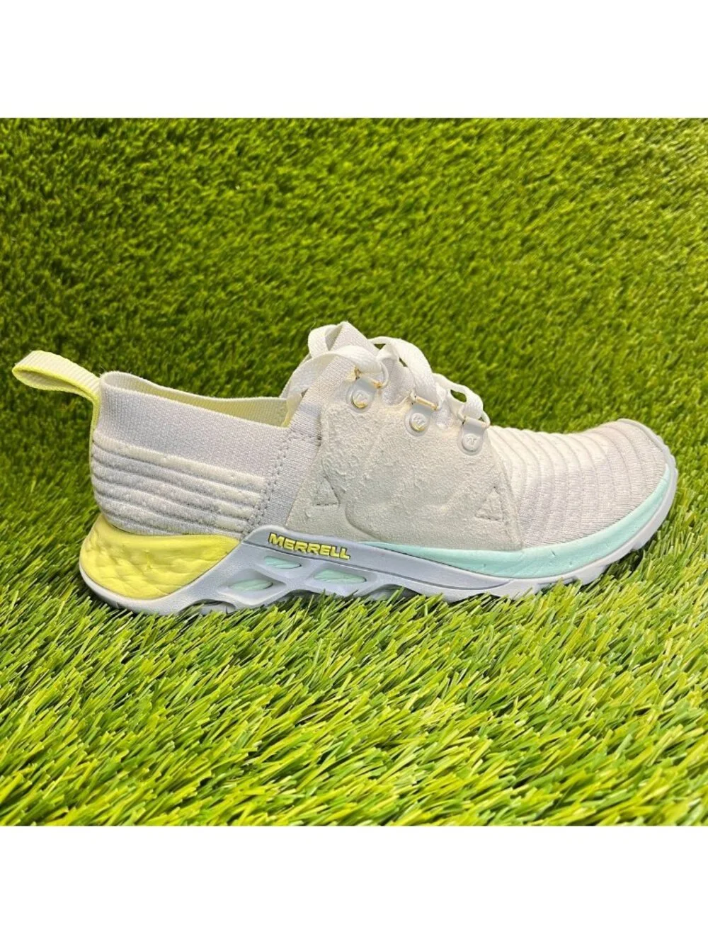 Merrell Range AC+ Womens Size 7 Gray Athletic Running Walking Shoes Sneakers